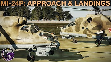 Mi-24P Hind: Approach & Vertical/Running Landings Tutorial | DCS WORLD