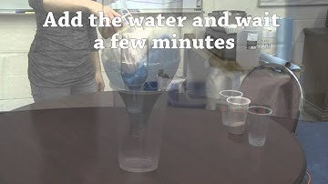 Thí Nghiệm Lọc Nước Bằng Than Hoạt Tính