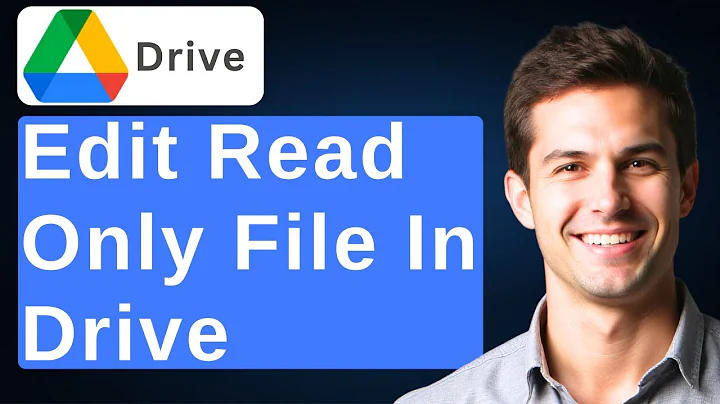 Edit A 'Read' Only File In Google Drive [2025 Guide]