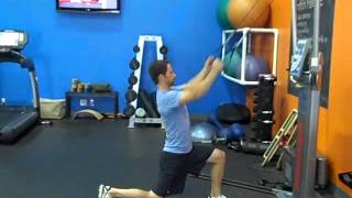 Keiser, Split Stance Quick Hop, BL, Pull-down