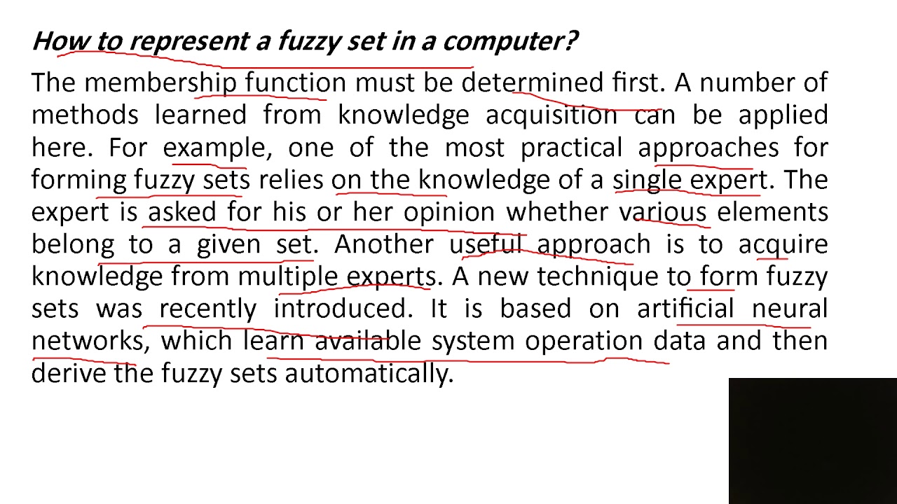 Fuzzy logic first lesson 1 part 4 - YouTube