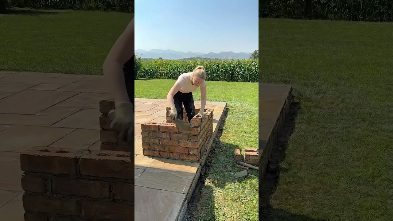The Perfect DIY Brick BBQ