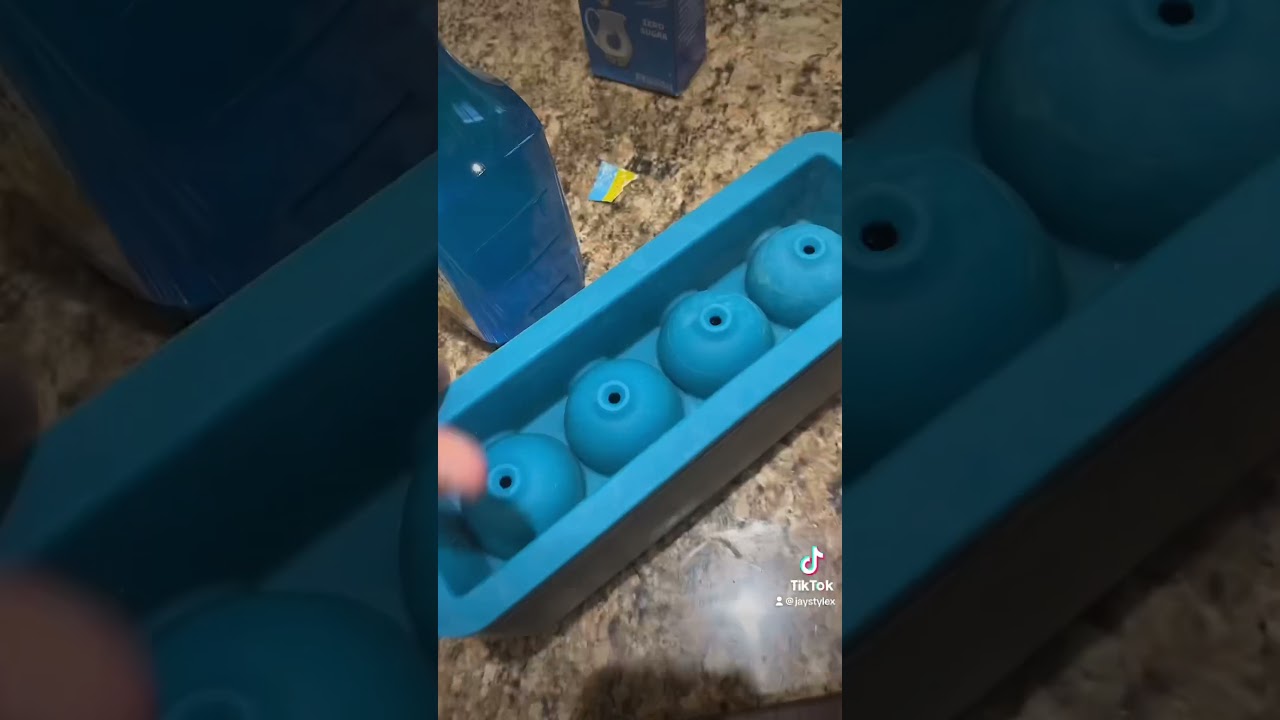 Blue Raspberry Ice Spheres