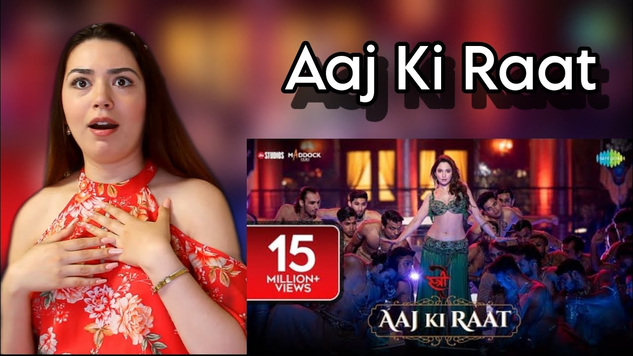Aaj Ki Raat Reaction | Stree 2 | Tamannaah Bhatia | Sachin-Jigar | Madhubanti | Divya | Amitabh