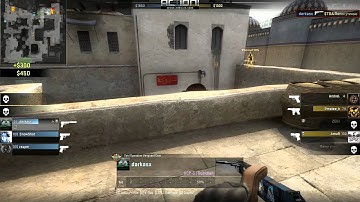 CS:GO 1v5 ace with usp