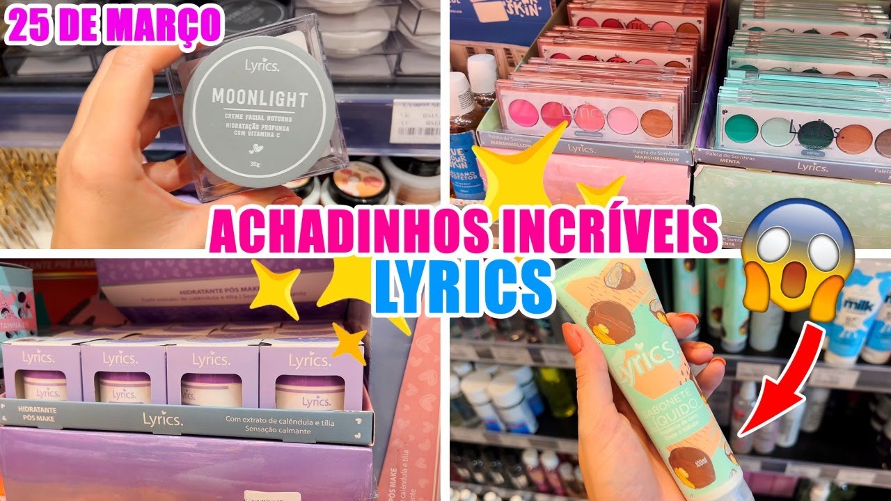 25 DE MARÇO - TOUR PELAS MELHORES LOJAS DE MAQUIAGEM DA 25 DE MARÇO -  LYRICS COSMETICOS 