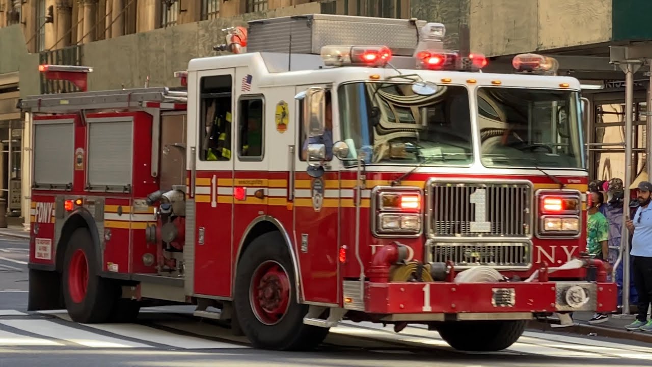 NEW YORK CITY FIRE DEPARTMENT ENGINE 1 AND EMS SUPERVISOR 945
