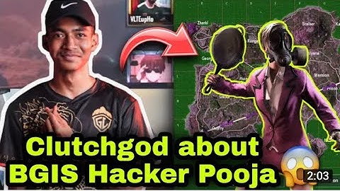 😳Clutchgod about Pooja Hacker💔in BGIS😱 @clutchgod960
