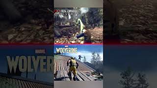 Wolverine Origins vs Marvel Wolverine #wolverine #marvel #gaming
