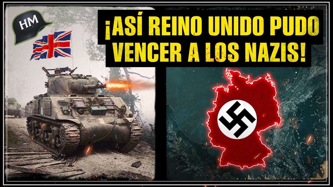 ¿Por qué Reino Unido NO pudo VENCER SOLO a los NAZIS si era una POTENCIA militar?