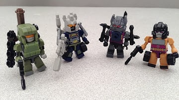 KRE-O MICROCHANGERS COMBINERS BRUTICUS TOY REVIEW