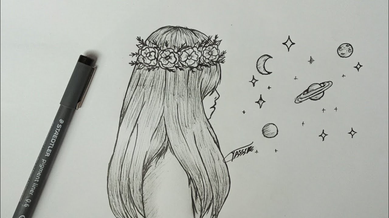 Como Desenhar Garota Tumblr | COMO DIBUJAR UNA CHICA TUMBLR - thptnganamst.edu.vn