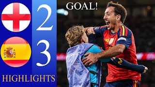 England vs Spain Highlights (2-3) | FIVE-GOAL THRILLER AT WEMBLEY! 🔥 UEFA Nations League 2027