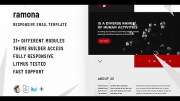 Ramona – Responsive Email + StampReady Builder | Themeforest Website Templates and Themes