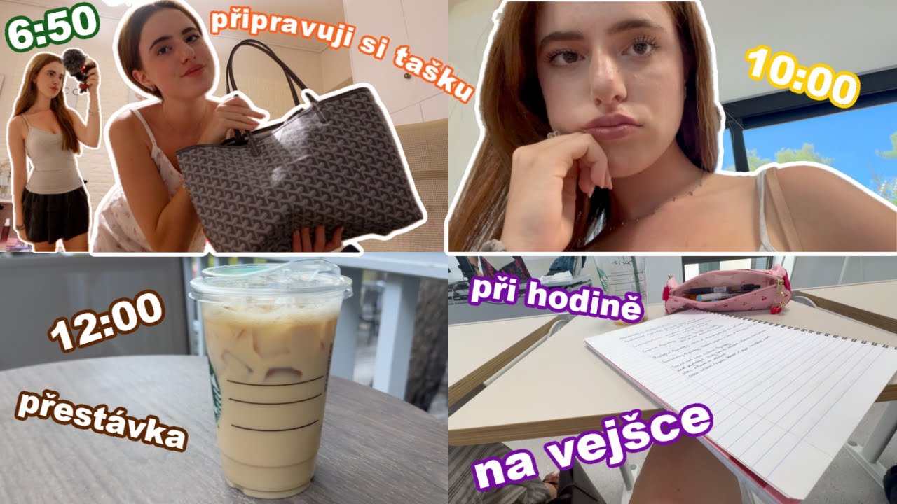 PRVNÍ DEN V PRVÁKU NA VEJŠCE  // GRWM & VLOG
