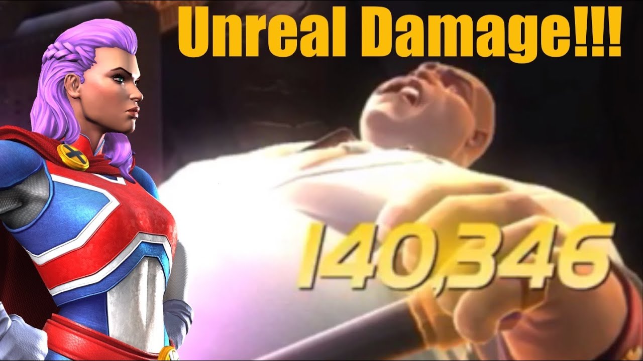 Captain Britain Is Absolutely Broken Vs Kingpin MCoC YouTube