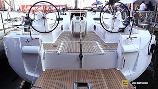 2015 Jeanneau Sun Odyssey 519 Sailing Yacht - Deck, Interior Walkaround - 2015 Annapolis Boat Show