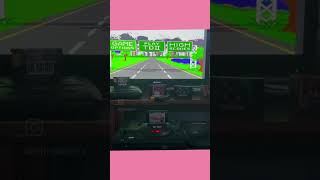 The Duel: Test Drive II for the Sega Genesis 🔥 #model1 #megadrive #blastprocessing