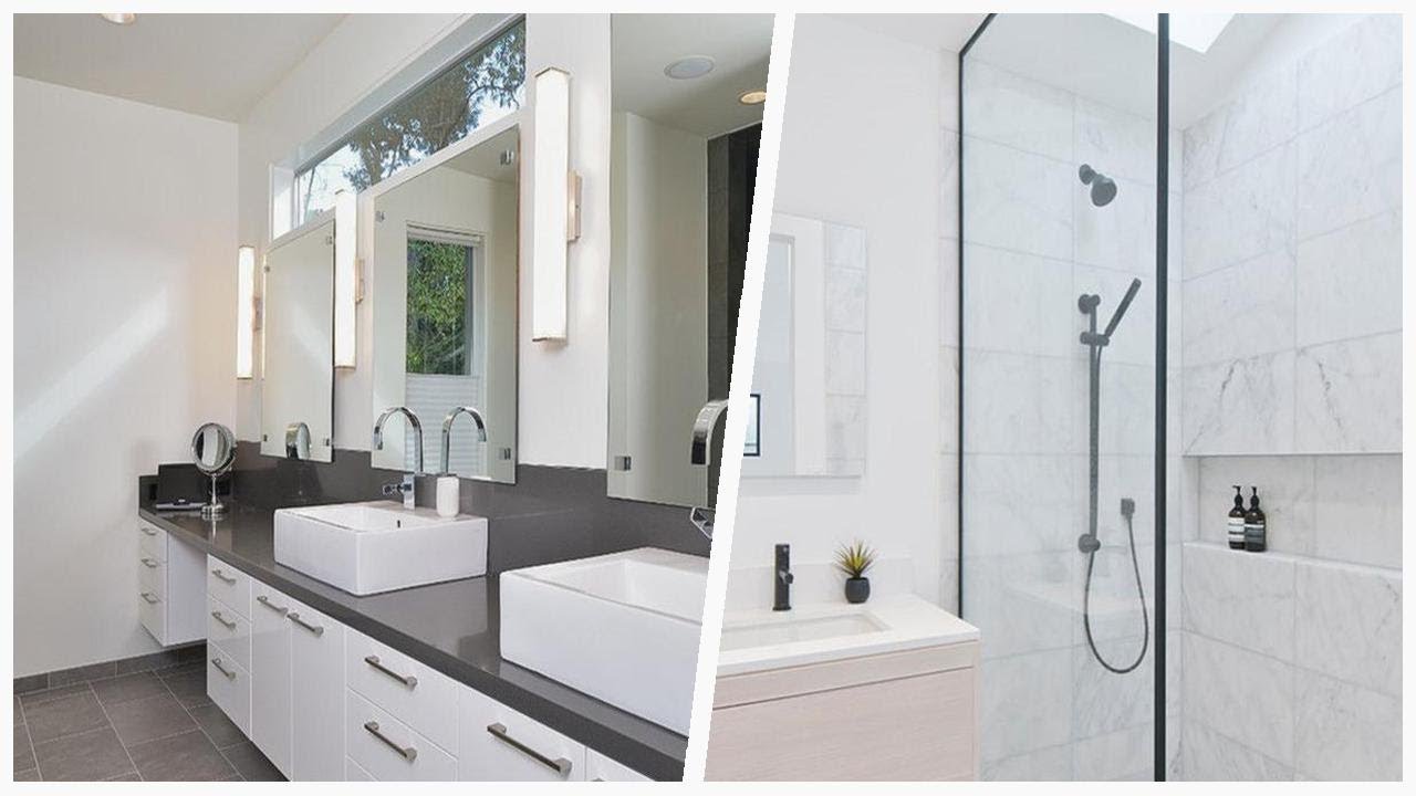 75 Modern White Bathroom Design Ideas You'll Love ☆