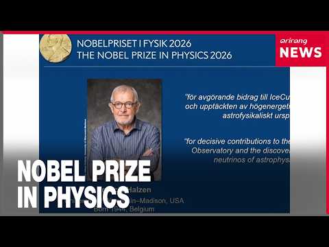 Francis Halzen wins 2026 Nobel Prize in Physics