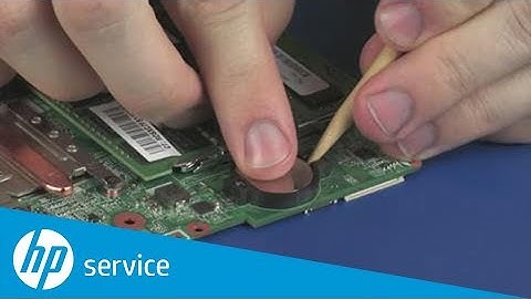 Replace the RTC Battery | HP ENVY 15-k000 and HP Pavilion 15-p000 Notebook PCs | HP Support