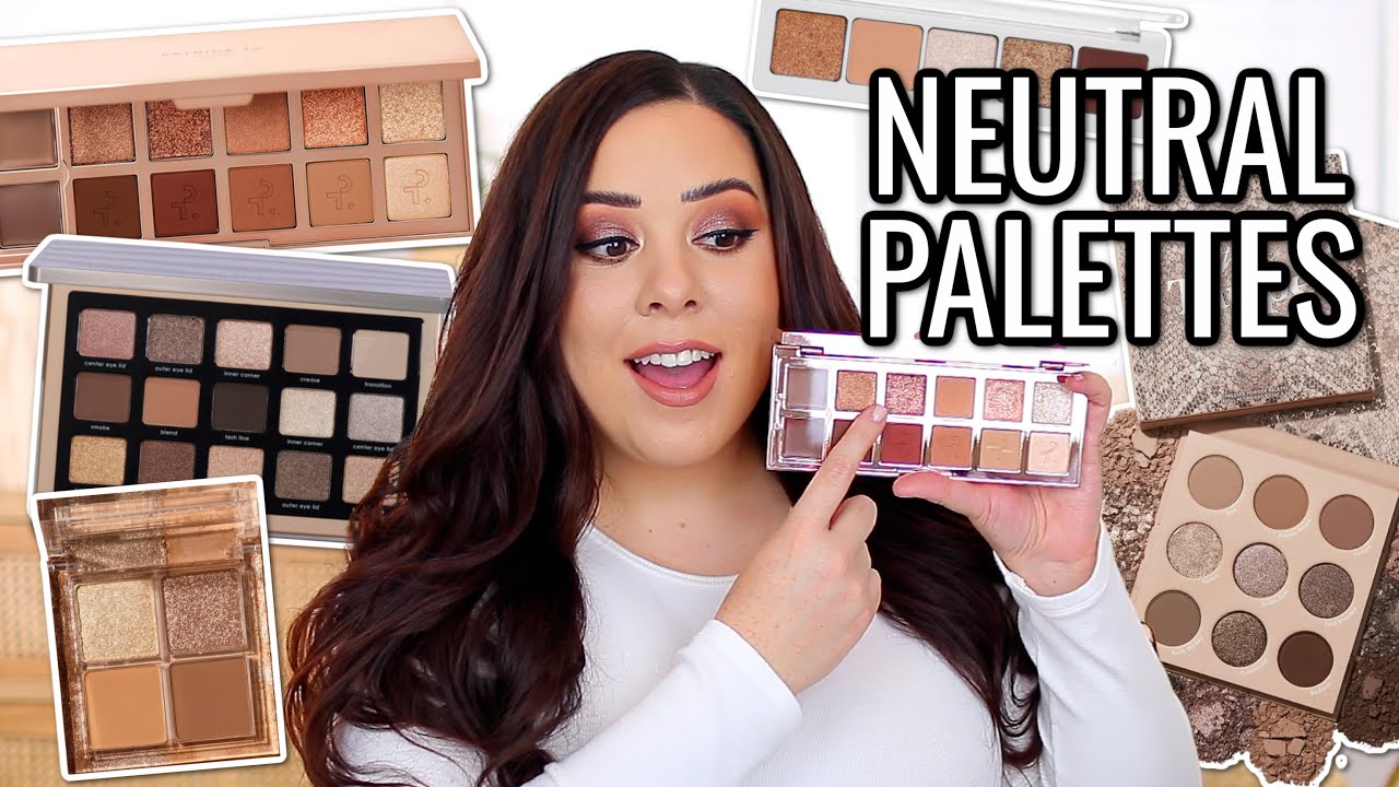 Best Neutral Eyeshadow Palettes