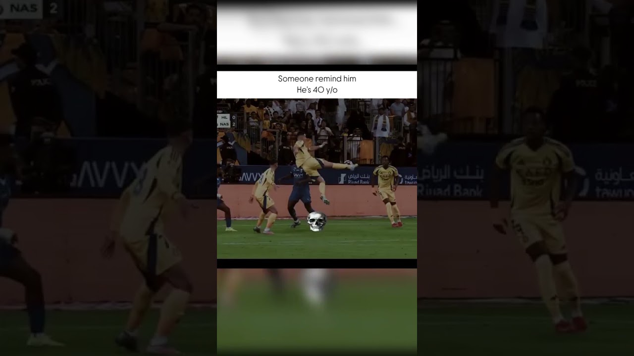 CR7 at 40: Still Breaking Nets.At 40 years old, Cristiano Ronaldo continues to defy age with...