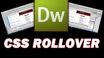 How to create a navigation rollover button in Dreamweaver CS5 using CSS