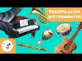 Aprende los instrumentos musicales | VIENTO, CUERDA Y PERCUSIÓN | Música para niños