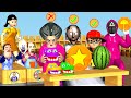Scary Teacher 3D vs Squid Game Crocodile Dentist and Honeycomb Candy Shape Challenge vs Coffin Dance