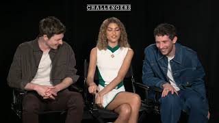 EXCLUSIVE:  Janet R. Nepales interviews ZENDAYA, JOSH O'CONNOR, and MIKE FAIST in CHALLENGERS