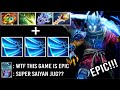 CRAZY FAST Max Attack Speed 4x Divine Rapier Pro Juggernaut Level 30 Epic Late Game Fight WTF Dota 2