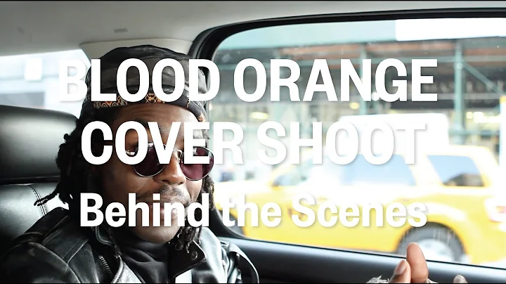 Blood Orange - FADER Cover Shoot