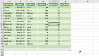 How to create and work with tables in Excel