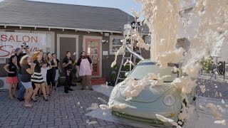 Insane Elephant Toothpaste Explosion Experiment | Street Science