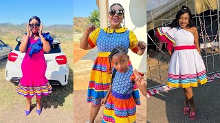 Latest Sepedi Traditional Attire: 2023 Most Beautiful & Good looking Sepedi Dresses to Crave for