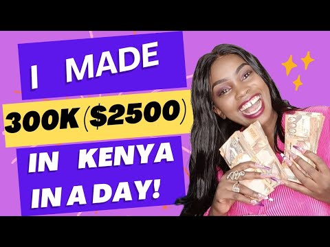 How I Make 300k($2500) a day in Kenya Trading Forex