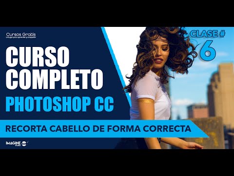 CURSO DE PHOTOSHOP 【 Recorte de Cabello Complejo 】 ✅    Cap 06