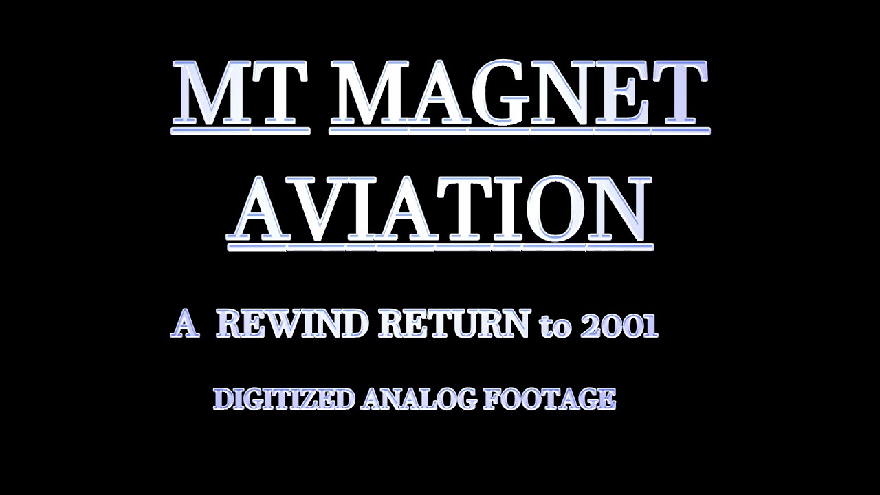 Mount Magnet Aviation in 2001