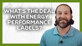 Energy Performance Rating Labels For Vinyl Windows Explained