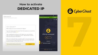 How to activate your Dedicated IP from CyberGhost VPN screenshot 4