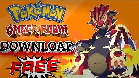 Pokemon Omaga Ruby Update 1.4 Free Download Android 📱 3DS 🕹️