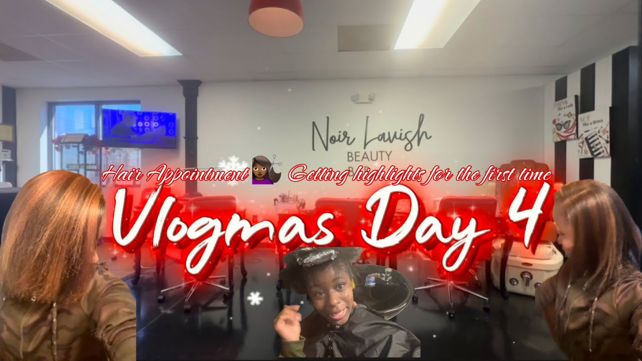 ❄️Vlogmas Day 4: Hair appointment vlog | Getting blonde highlights
