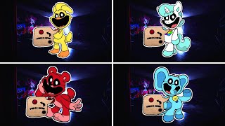 Poppy Playtime Chapter 3 - Smiling Critters Cardboards Comparison (Concept)