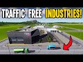 Building Traffic Free Industries to make Lots of $$$ in Cities Skylines!