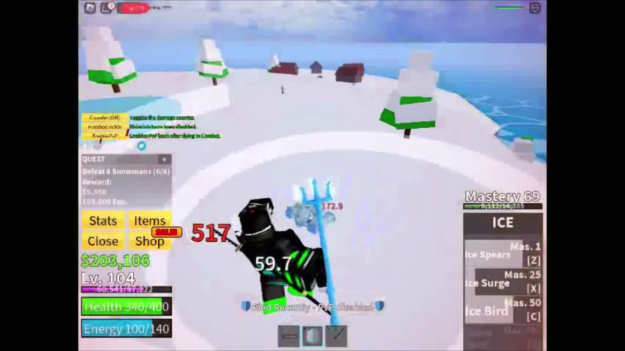 Yeti Boss Blox Fruits YouTube Yeti Boss Blox Fruits YouTube