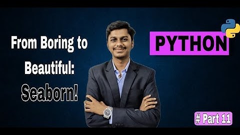 Seaborn Full Tutorial 2025 🔥 | Python Data Visualization for Beginners to Pro