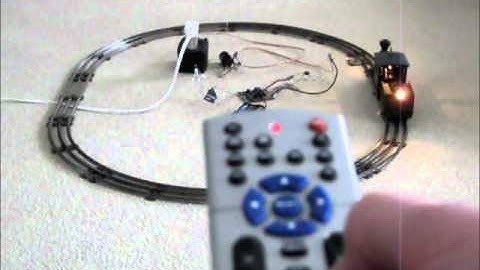 Simple Picaxe Infrared DC Train Throttle Project