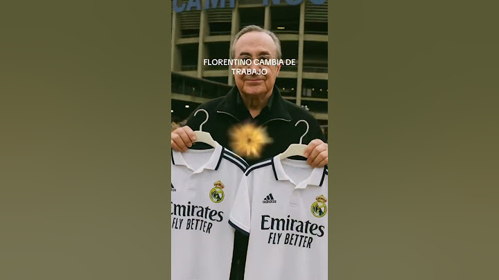 Florentino vende camisetas falsas. #futbol #florentinoperez #realmadrid #vendedor
