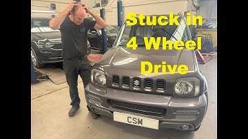 Suzuki Jimny stuck in 4 Wheel drive (4x4)